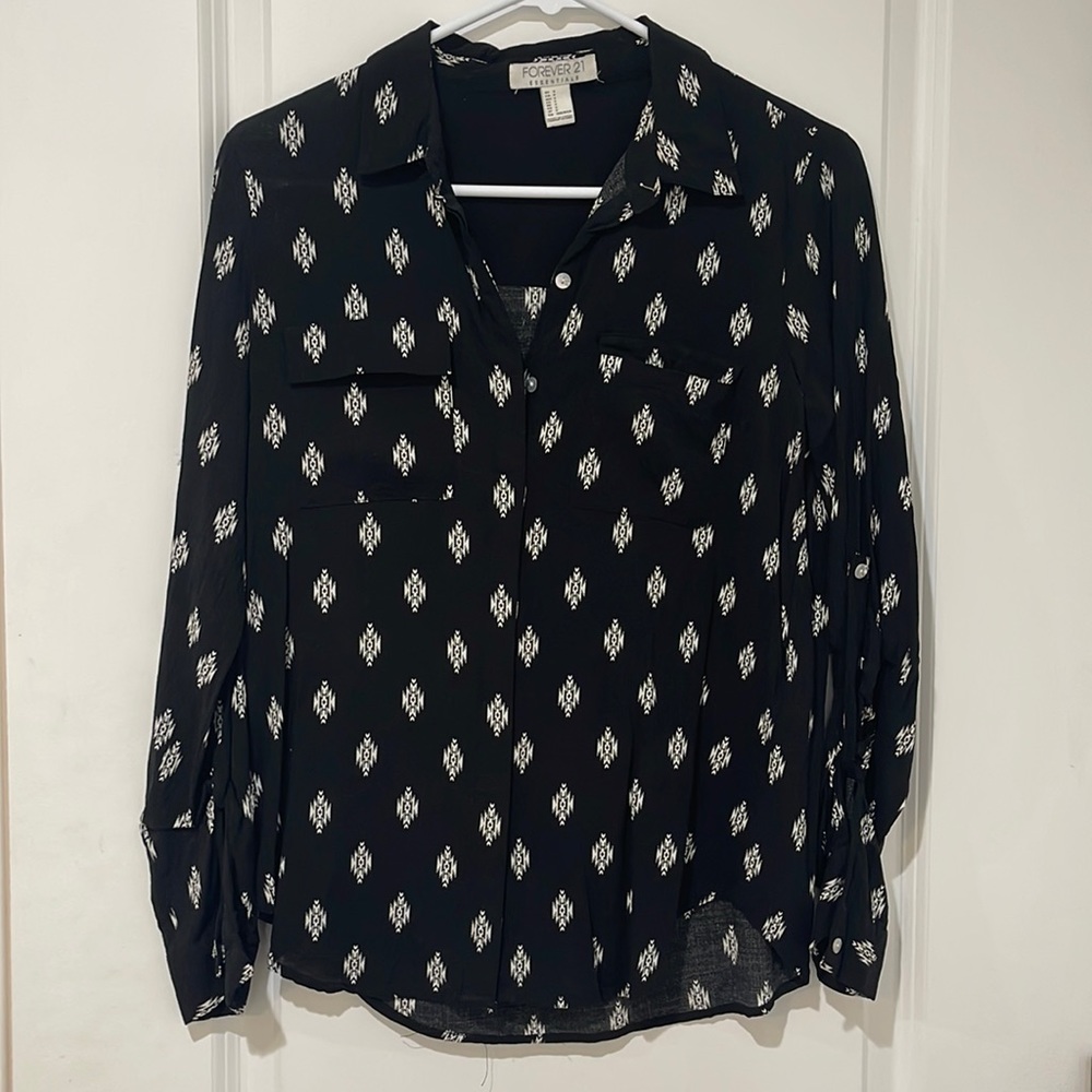 Forever 21 Aztec button up